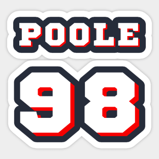 Murray "Poo" Poole T-shirt Sticker